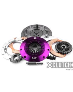 XClutch 15-17 Subaru WRX Base 2.0L 8in Twin Sprung Ceramic Clutch Kit - XKSU20522-2B