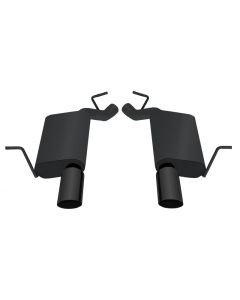 Gibson 11+ Dodge Durango R/T 5.7L Black Ceramic SS Axle-Back Exhaust - 616006B