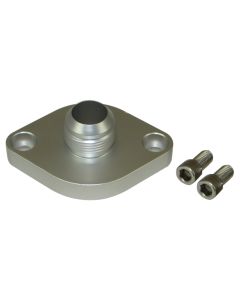 Moroso Chevrolet Big Block/Small Block Water Outlet Filler Neck -16An w/O-Ring - Aluminum - 63473
