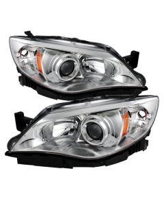 xTune Subaru Impreza Wrx 08-14 Halogen Models Only Headlights Chrome HD-JH-SI08-AM-C - 9028274
