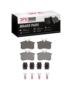 DFC 97-08 Volkswagen ALLROAD Rear 5000 Advanced Ceramic Brake Pads and Hardware Kit - 1551-0340-02