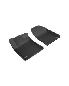 3D MAXpider 2018-2020 Hyundai Elantra GT Kagu 1st Row Floormat - Black - L1HY08111509