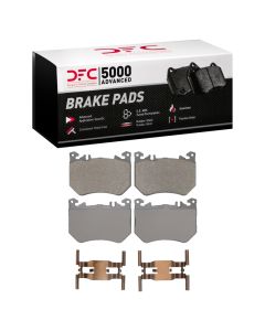 DFC 23-25 Mercedes-Benz C43 AMG Front 5000 Advanced Low Metallic Brake Pads and Hardware Kit - 1551-2483-01