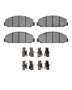 DFC 13-20 Hino 5 Front/Rear 4000 HybriDynamic Brake Pads and Hardware Kit - 4000-1683-01
