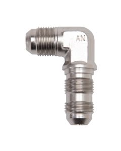 Russell Performance -3 AN 90 Degree Flare Bulkhead (Endura) - 661231