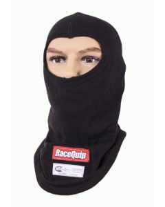 RaceQuip Black Single Layer Hood - RACE-433991