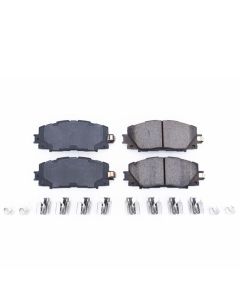 Power Stop 11-17 Lexus CT200h Front Z17 Evolution Ceramic Brake Pads w/Hardware - 17-1184A