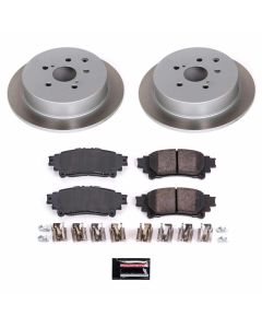 Power Stop 11-20 Toyota Sienna Rear Semi-Coated Rotor Kit - SC5864