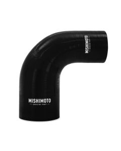 90° Silicone Reducer Coupler 3 to 3.5 - Black