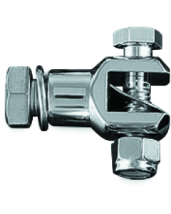 Chrome Peg Mount Clevis Pair - Kuryakyn 8015