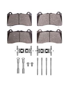 DFC 16-18 Ford Focus Front 5000 Advanced Low Metallic Brake Pads and Hardware Kit - 1551-1977-01