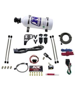 Nitrous Express Polaris RZR 900cc Nitrous Plate Kit w/5.0lb Bottle - 67001-05P