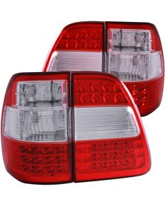 ANZO 1998-2005 Toyota Land Cruiser Fj LED Taillights Red/Clear G2 - 311094