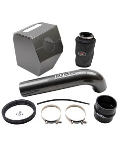 Wehrli 17-19 Chevrolet 6.6L L5P Duramax 4in Intake Kit - Gloss Black - WCF100344-GB