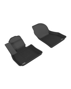 3D MAXpider 2016-2020 BMW X1/X2 F48/F39 Kagu 1st Row Floormat - Black - L1BM07311509