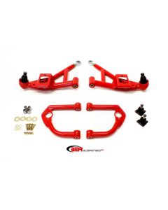 BMR 93-02 F-Body Upper And Lower A-Arm Kit - Red - AA032R