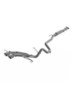 MBRP Aluminized Steel 2.5" Catback Exhaust System Dual Exit w/ Tips Hyundai Veloster Turbo 2013-2018 - S4703AL