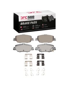 DFC 17-25 Honda CR-V Rear 5000 Advanced Ceramic Brake Pads and Hardware Kit - 1551-2037-01
