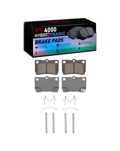 DFC 06-13 Lexus GS460 Rear 4000 HybriDynamic Brake Pads and Hardware Kit - 4000-1113-01
