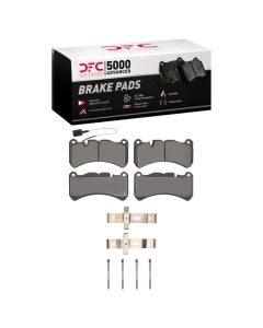 DFC 14-24 Maserati Ghibli Front 5000 Advanced Low Metallic Brake Pads and Hardware Kit - 1551-1116-11