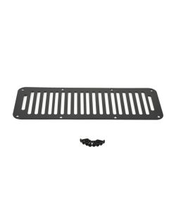Kentrol 87-95 Jeep Wrangler YJ Hood Vent 8 Holes - Powdercoat Black - 50458