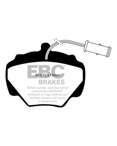 EBC 92-97 Land Rover Defender Ultimax2 Rear Brake Pads - UD518
