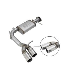 aFe MACH Force-XP 3in 409 SS Cat-Back Exhaust w/ Polished Tip 17-19 GM Colorado/Canyon V6-3.6L - 49-44096-P
