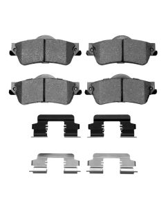 DFC 08-17 Chevrolet Caprice Rear 5000 Advanced Ceramic Brake Pads and Hardware Kit - 1551-1352-01