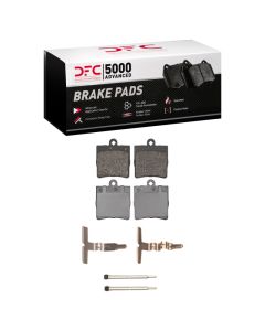 DFC 96-15 Chrysler Crossfire Rear 5000 Advanced Low Metallic Brake Pads and Hardware Kit - 1551-0779-01