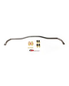 BMR 67-69 1st Gen F-Body Front Hollow 1.25in Sway Bar Kit w/ Bushings - Black Hammertone - SB004H