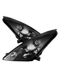 xTune Toyota Celica 00-05 Crystal Headlights Halogen Model Only Black HD-JH-TCE00-BK - 9024054