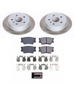 Power Stop 18-24 Toyota Camry Rear Semi-Coated Rotor Kit - SC7905