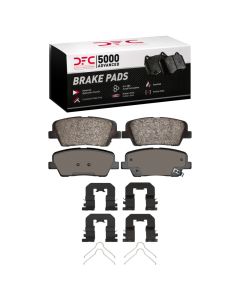 DFC 10-19 Hyundai Santa Fe Rear 5000 Advanced Ceramic Brake Pads and Hardware Kit - 1551-1816-03