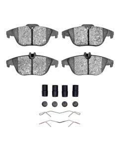 DFC 10-15 Mercedes-Benz GLK350 Rear 5000 Advanced Low Metallic Brake Pads and Hardware Kit - 1552-1341-11