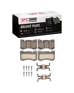 DFC 22-24 Land Rover Range Rover Sport Front 5000 Advanced Ceramic Brake Pads and Hardware Kit - 1551-2462-01