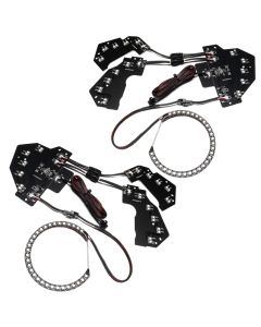 Oracle Lighting Dynamic Colorshift Headlight DRL Halo Kit w/ Sequential Turn Signal Ford Mustang 201