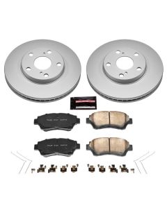 Power Stop 92-96 Lexus ES300 Front Z17 Evolution Geomet Coated Brake Kit - CRK1054