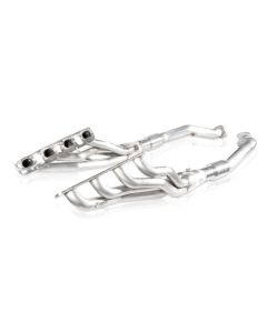 Stainless Works 2018 Jeep TrackHawk 6.2L Headers 1-7/8in Primaries High-Flow Cats 3in Leads - JEEP1862HCAT