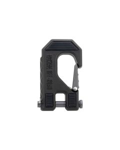 Borne Off-Road Winch Hook - 3/8 Rope & Strap - Black