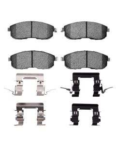 DFC 07-19 Nissan Juke Front 5000 Advanced Low Metallic Brake Pads and Hardware Kit - 1553-0815-02