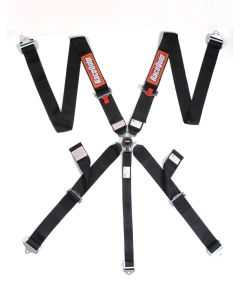 RaceQuip Black SFI CAMLOCK 5pt Seat Belt - 742002