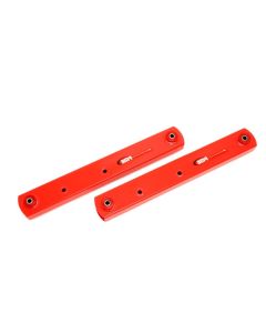 BMR 78-87 G-Body Non-Adj. Boxed Lower Control Arms (Polyurethane) - Red - BCA003R