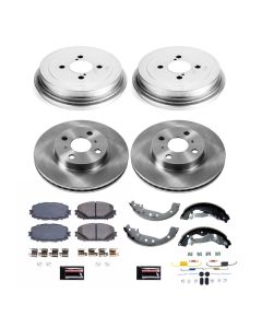 Power Stop 15-18 Toyota Yaris Front & Rear Autospecialty Brake Kit - KOE15497DK