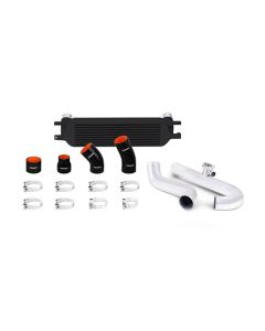 Mishimoto 2015 Ford Mustang EcoBoost Performance Intercooler Kit - Black Core Polished Pipes - MMINT-MUS4-15KPBK
