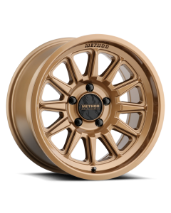 Method MR323 17x8.5 / 6x5.5 BP / 0ET / 4.72in BS / 106.25mm CB - Gloss Bronze Wheel - MR323785601500