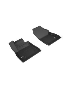 3D MAXpider 2016-2019 Chevrolet Cruze Kagu 1st Row Floormat - Black - L1CH07611509