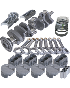 Eagle Chevy Pro Street 383 Rotating Assembly 4140 Crankshaft w/ 4340 I Beam Rods & Flat Top Pistons - 62011030
