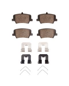 DFC 19-24 Volvo XC40 Rear 5000 Advanced Ceramic Brake Pads and Hardware Kit - 1551-2136-01