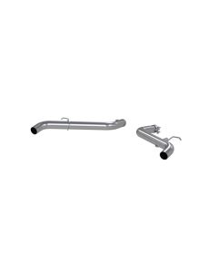 MBRP Aluminized Steel Dual Rear 2.5" Axleback Ford Edge ST 2019-2022 - S5239AL