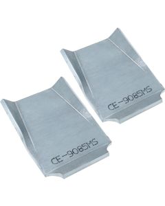 RockJock TJ/LJ/XJ/MJ/ZJ Lower Control Arm Bracket Skid Plates Front Pair Requires Welding - CE-9085MS